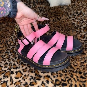 Dr marten blaire pink lemonade sandals